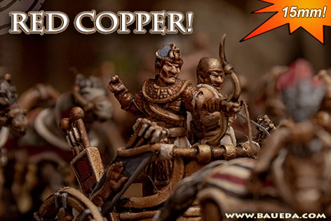 a whole new 15mm range: RED COPPER MINIATURES!