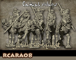 15mm Arab camel riders