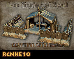 15mm Egyptian camp