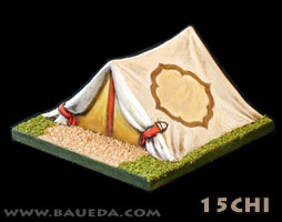 15mm Ancient Greek tent Baueda 15GRK 