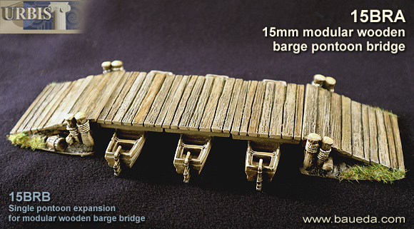  15mm modular rural barge bridge!
