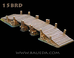  15mm modular rural wooden bridge!